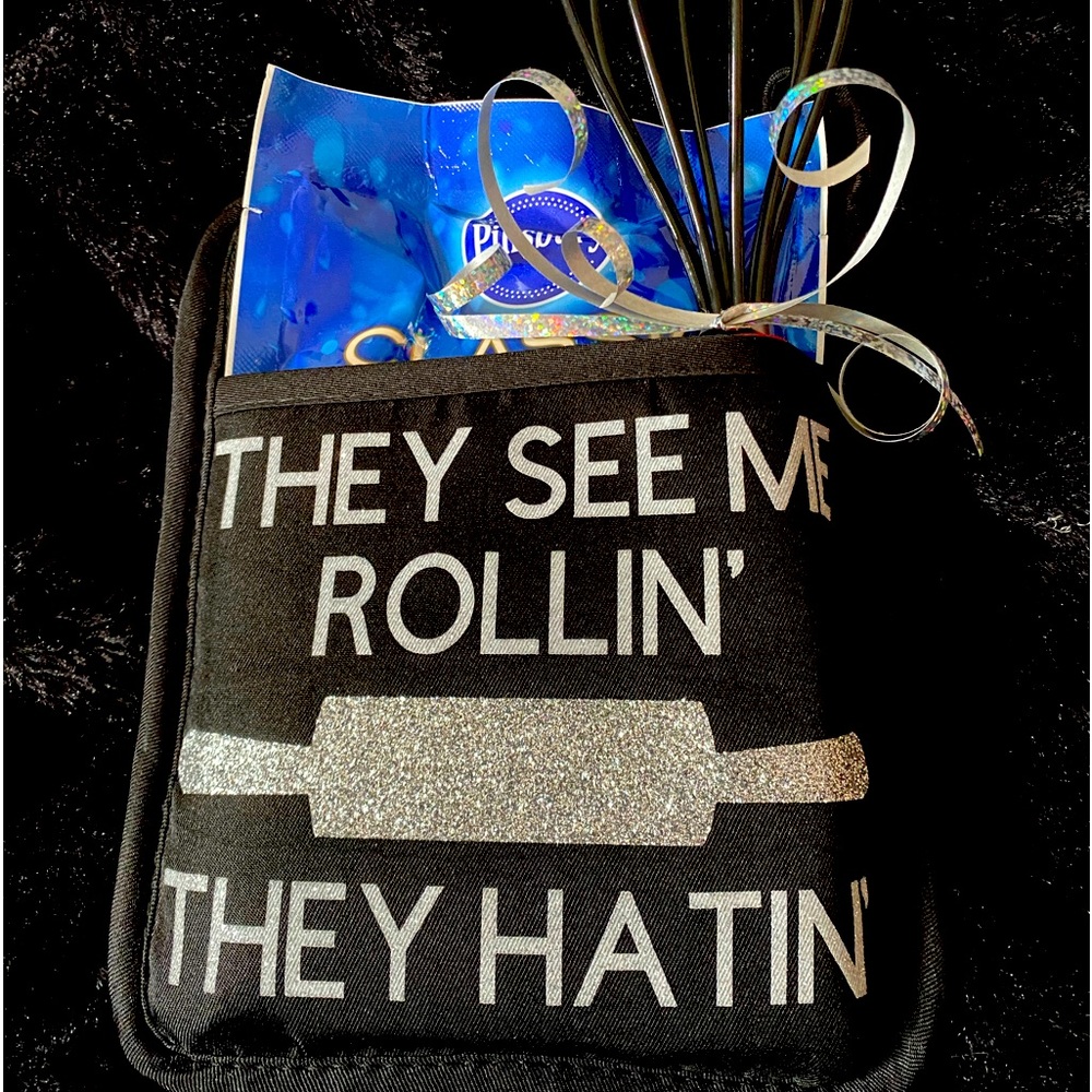 Christmas gift pot holder